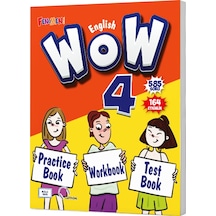 Wow English 4.sınıf Practice Book+workbook+test Book