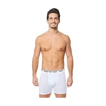 6'Lı Seher Yıldızı Likralı Boxer / Külot Erkek Beyaz 6'Lı Seher Yıldızı Likralı Boxer / Külot Erkek Beyaz