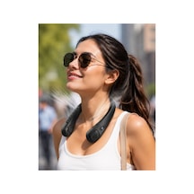 5 Modlu 4 Fanlı Uzun Şarj Süreli Boyun Askılı Taşınabilir Fan - Hs08379345-1994 Renkli