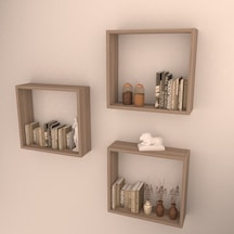 Rafkestir 3 Lü Box Raf Set Cordoba ( Mat )