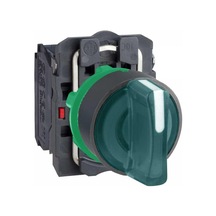 Cat Ak2361-220v ,2-konum/kontak-1a Yeşil-220v Kalıcı M22 Anahtar
