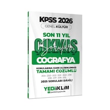 Kpss Coğrafya Son 11 Yıl Çıkmış Sorular