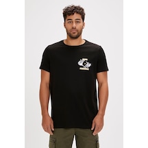 Bad Bear Focus T-shırt Nıght Erkek Tişört Siyah S-xxl 001