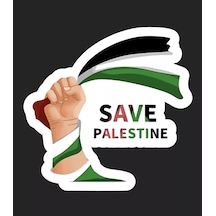 Filistin Gazze Araba Sticker Yapıştırma 19cm