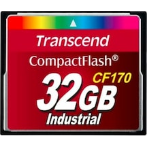 Transcend Industrial TS32GCF170 CF170 32 GB Compact Flash Hafıza Kartı