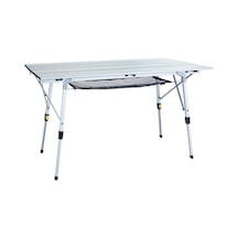 Uquip Variety L 120x70 Cm Alüminyum Katlanır Kamp Masası - Outlet Gri