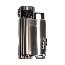 Parmida 3 Torch Pürmüz Gunmetal Puro Çakmağı - Tr8977