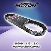 669x18x30 V Kayışı - Kuba Blueberry, Trendy, Mondial Revival 50cc Scooter Cvt Tahrik Kayışı