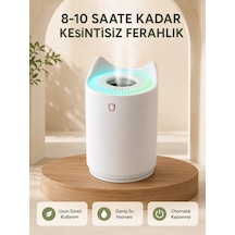 Ultrasonik Hava Nemlendirme Cihazı 7 Renk Led Aromaterapi Difüzör