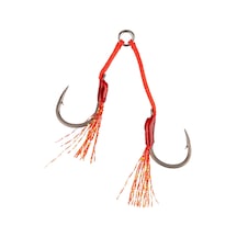 Mustad Alpha Point Alpha Light Double Asist Olta İğnesi A-assıst2 Tıtanx - No:6 - 2li