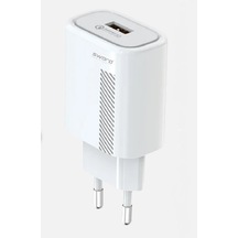 Sword Qualcomm SW-CA46M QC18W 3.0 Micro Şarj Seti Beyaz