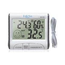 Life Net DC103 Sıcaklık Ve Nem Ölçer Dijital Termometre