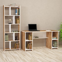 Kalenderdekor1 Kalender Dekor Avel-Twins Snow 145 Çalışma Masası Takımı 02 Beyaz - Meşe Kalenderdekor1 Kalender Dekor Avel-Twins Snow 145 Çalışma Masası Takımı 02 Beyaz - Meşe