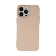 Apple iPhone Uyumlu 14 Pro Max Kılıf Nano İçi Kadife Silikon - Pudr