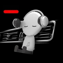 Joyhub For Quality Araba Hava Çıkışı Çok Fonksiyonlu Araba Cep Telefonu Tutucu Beyaz Vantuzlu Wp30gs