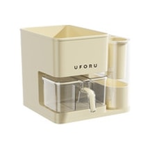 Çok İşlevli Modern Mutfak Depolama Baharat Rafı Krem