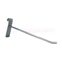 Açıkmağazam 100 Ad. Galvaniz Tel Pano Telefon Oto Çorap Aksesuar Standı Kanca