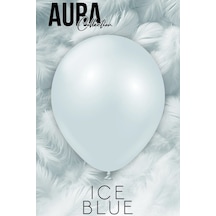 Beysüs Aura Collection Ice Blue Balon Buz Mavisi - 12 İnç - 5 Adet