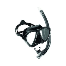 Cressi Matrix Maske Gamma Şnorkel Seti BLACK-BLACK