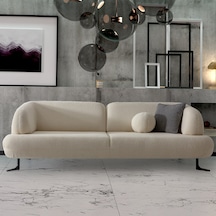 Rose Üçlü Salon&oturma Odası Kanepe - Krem