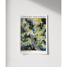 Çerçevesiz Poster Van Gogh Çiçek Açan Akasya Dalları