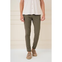 Efor Slim Fit Yan Cepli Düz Esnek Casual Haki Pantolon P 1144 Haki Efor Slim Fit Yan Cepli Düz Esnek Casual Haki Pantolon P 1144 Haki
