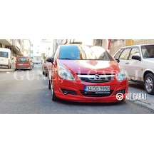 Kit Garaj Opel Corsa D Makyajsız Ön Ek Dayanıklı Plastik Boyasız