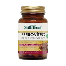 Shiffa Home Ferrovitec Kapsül - Üzüm Çekirdeği Eki 60 x 710  MG
