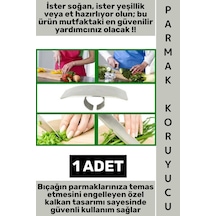 Mutfak Hafif Kompakt Her Parmak Tipine Uyumlu Mutfak Yemek Hazırlık Et Balık Soğan Meyve Sebze Hızl