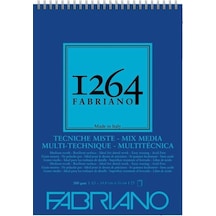 Fabriano 1264 Mix Media Defter 300 G A5 -15 Yp Spiralli