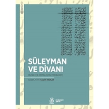 Süleyman ve Divanı: İnceleme-Metin-Dizin-Tıpkıbasım- DBY Yayınları