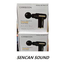 Carboon Mas04 Masaj Aleti Relaxation Massager Axon Pulse Altın - Siyah