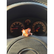 Sevimli Fare Torpido Süsü Dikiz Ayna Süsü