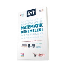 Limit Ayt Matematik 15x40 Video Çözümlü Denemeleri