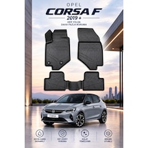 Opel Corsa F 2019+ Aracınıza Özel Üretim Havuzlu Paspas Takımı A+ -mod-