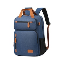 Erkekler İçin Şık Ve Dayanıklı Büyük Kapasiteli Sırt Çantası - Su Geçirmez Ve Hava Geçirgen Mavi MAVİ