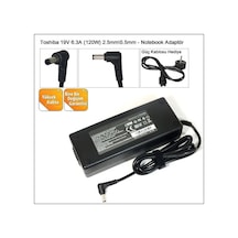 Ala-T020 - Toshiba Uyumlu 19V 6.3A Notebook Adaptoru - 2.5Mm/5.5Mm