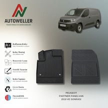 Peugeot Partner Panelvan 2019 Sonrası Uyumlu Havuzlu Oto Paspas