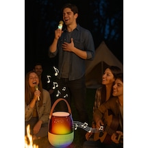 Taşınabilir Rgb Işıklı Karaoke Seti