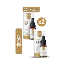 Erbatab D3 K2 Damla 2'li Set