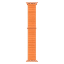 Watch 7 41mm Kordon Band-03 Serisi Hasır Strap Kayış-papaya