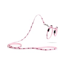 Hnrlıshp Beeztees Yavru Kedi Göğüs Tasması Ve Gezdirme Kayışı, 120cm, Pembe, 15-33cm