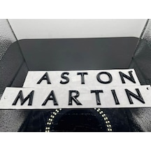Aston Martin Piano Black Bagaj Yazısı 3m 3d Abs Aston Martin Vanquish