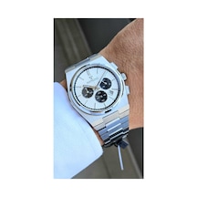 Rym-280268-cr Quartz Erkek Kol Saati - Çelik Kasa Ve Safir Cam - 2 Yıl Garanti Gümüş