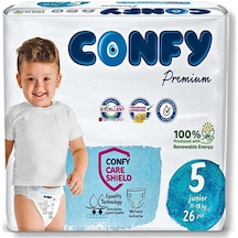Confy Premium 5 Numara Bebek Bezi Junior 11 - 18 KG 26 Adet