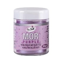 Dr Gusto Yenilebilir Metalik Toz Gıda Boyası Mor 10 G