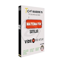 DGS ALES TYT Matematik Sayılar Video Ders Notları - Cem Öztürk - Tasarı Akademi