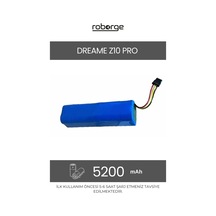 Dreame Bot Z10 Pro Robot Süpürge Uyumlu Batarya 5200 Mah - Muadil Ürün