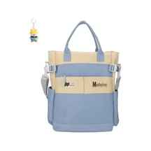 Runxi Life Hall Ilkokul Öğrencileri Için Okul Çantaları, Erkekler Ve Kızlar Taşıyabilir, Çapraz Çanta Okul Çantaları Açık Mavi