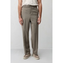 Antioch Relaxed Fit Kemerli Erkek Pantolon Haki